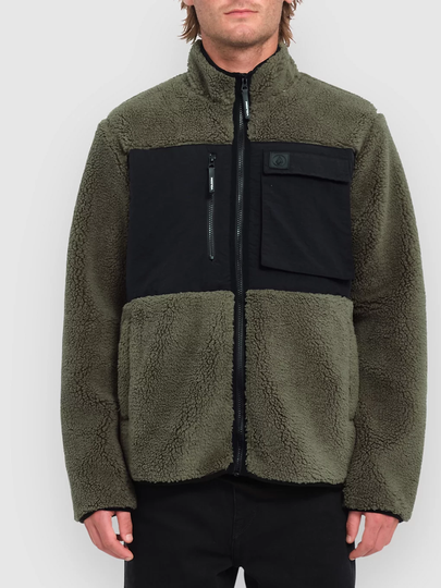 Volcom Storm Stone Vetoketjullinen huppari vihreä