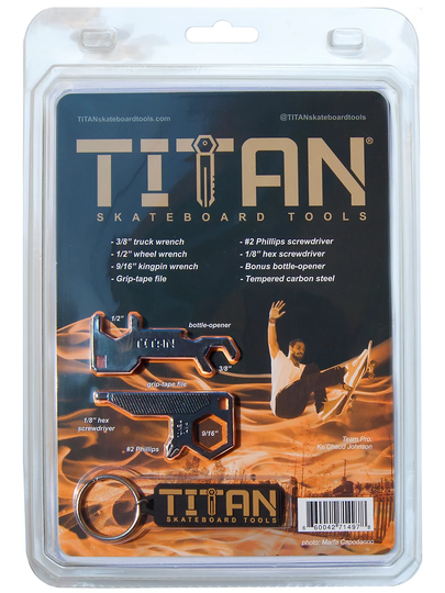Titan Skateboard Tools Key Chain Tool kuviotu