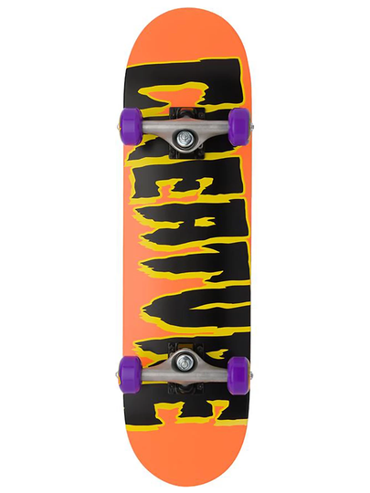 Creature Logo Micro SK8 7.5" Complete oranssi