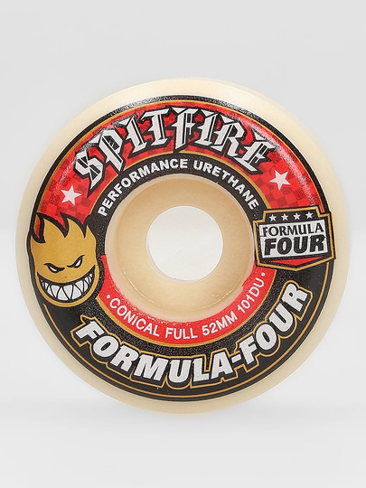 Spitfire Formula 4 101D Conical Full 52mm Wheels valkoinen