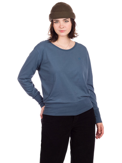 Kazane Patrika Naturals Long Sleeve T-Shirt sininen