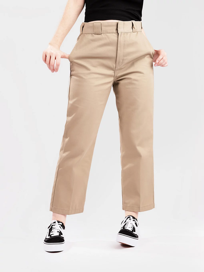 Dickies 874 Cropped Rec Pants ruskea