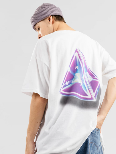HUF Tesseract TT T-Shirt valkoinen