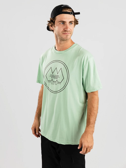 Volcom Tri Stone Hth T-Shirt vihreä