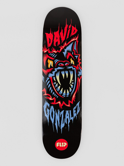 Flip Gonzalez Blacklight 8.0" Skateboard Deck musta