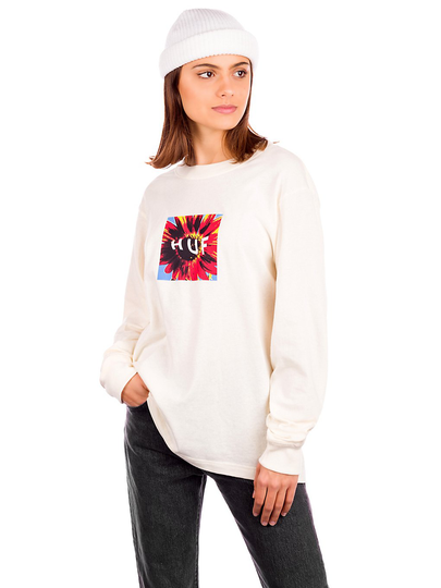 HUF Daisy Age Long Sleeve T-Shirt valkoinen