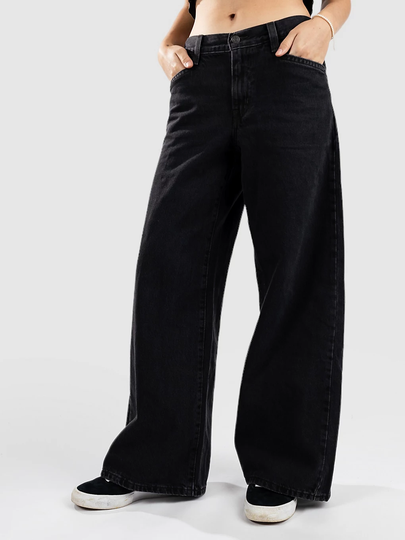 Levi's 94 Baggy Wide Leg Farkut musta