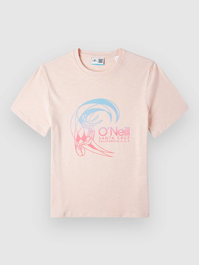 O'Neill Circle Surfer Kids T-Paita pinkki