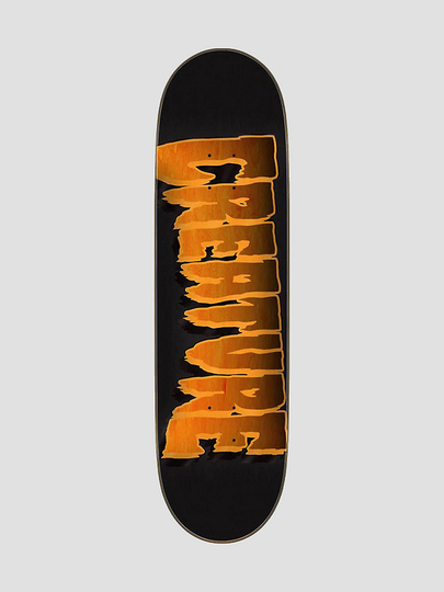 Creature Logo Outline Stumps 8.8" Skateboard Deck oranssi