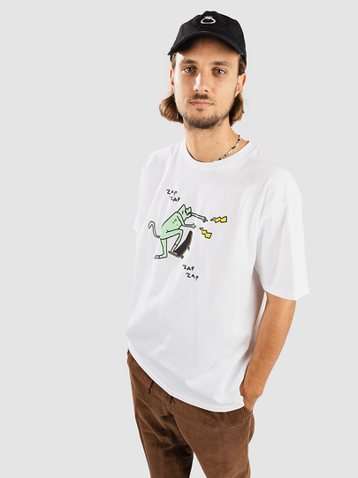 Leon Karssen Zapzap T-Shirt valkoinen