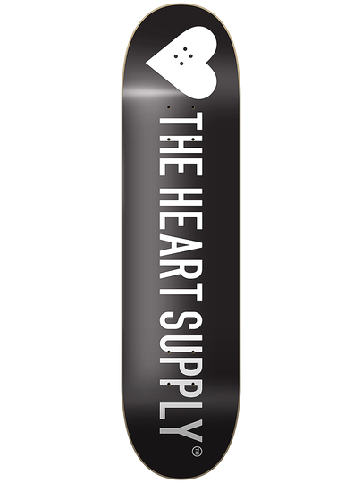 Heart Supply Strong 8.25" Skateboard Deck musta