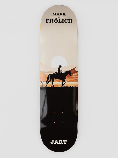 Jart Cowboy Mark Frolich 8.0" Skateboard Deck ruskea