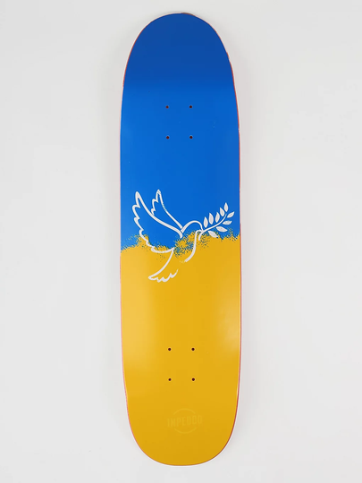Inpeddo Ukraine Charity Special R 8.5" Skateboard Deck kuviotu