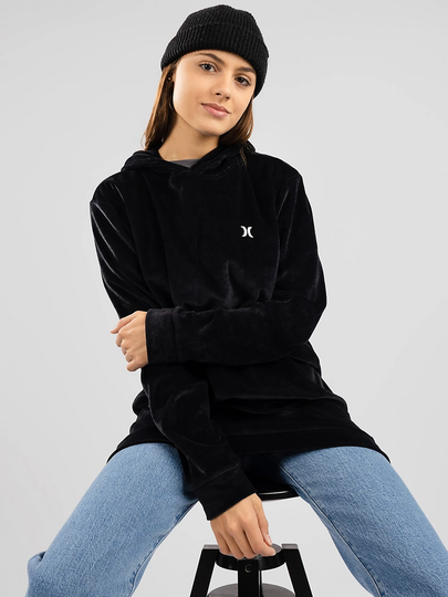 Hurley Oceancare Poncho Dress musta