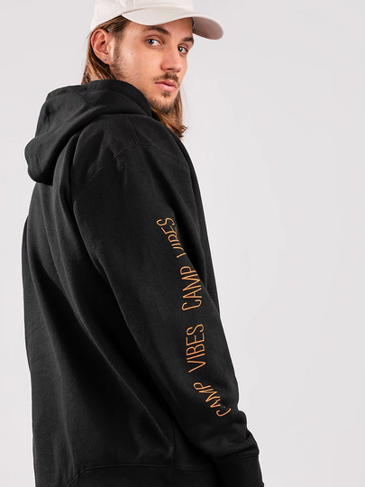 Poler Summit Hoodie musta