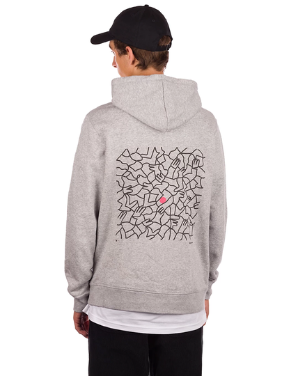 Blue Tomato X Lucas Beaufort Hoodie harmaa