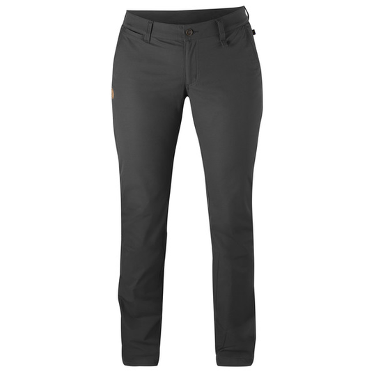Fjällräven Abisko Stretch Trousers W - Dark Grey - Naiset - 34