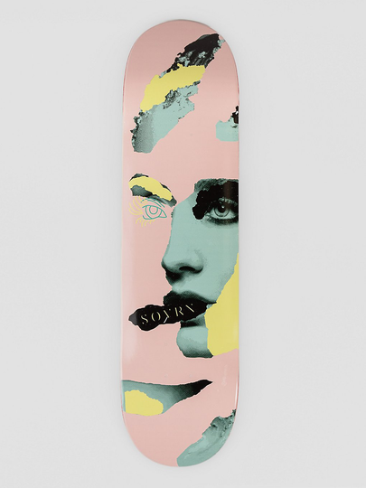 Sovrn Saccharine 8.0" Skateboard Deck pinkki