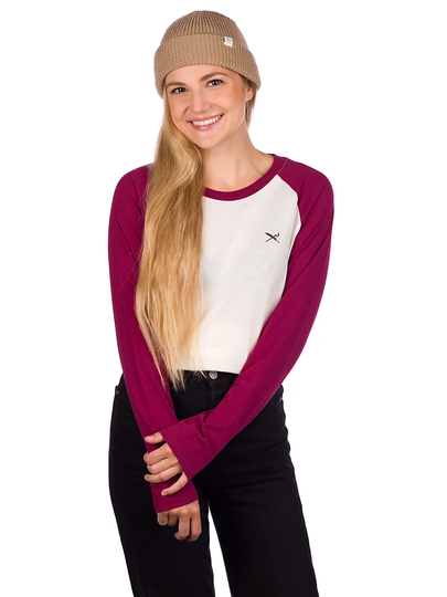 Iriedaily Flaggy Long Sleeve T-Shirt punainen