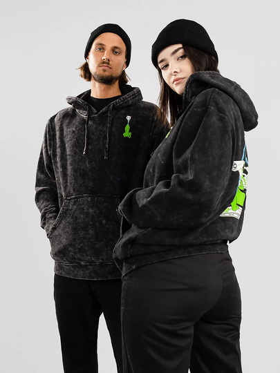 RIPNDIP Stripndip Hoodie musta