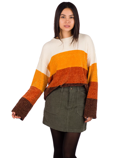 Volcom Bubble Tea Sweater ruskea