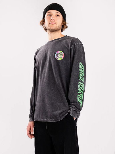 Santa Cruz BT Mul Fad Scream Hand Long Sleeve T-Shirt musta