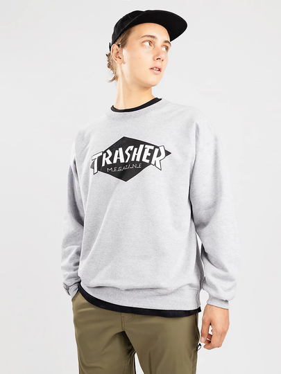 Thrasher Parra Crewneck Sweater harmaa