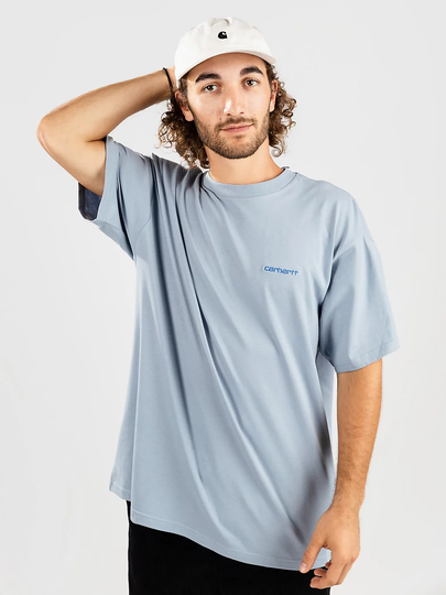 Carhartt WIP Script Embroidery T-Shirt sininen