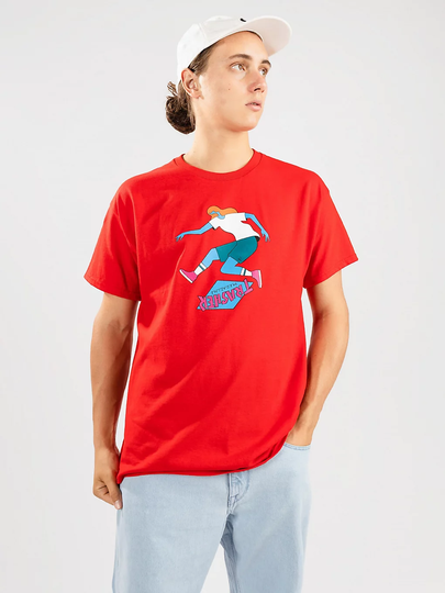 Thrasher Tre By Parra T-Shirt punainen