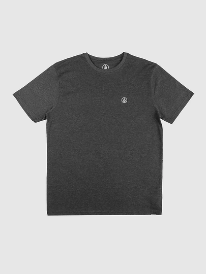 Volcom Circle Blanks Hth T-paita musta