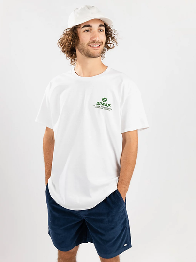 Dravus Deep Breaths T-Shirt valkoinen