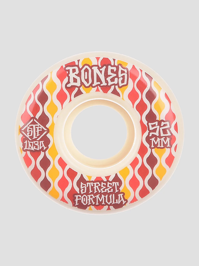 Bones Wheels STF Retros 103A V2 Locks 53mm Wheels valkoinen