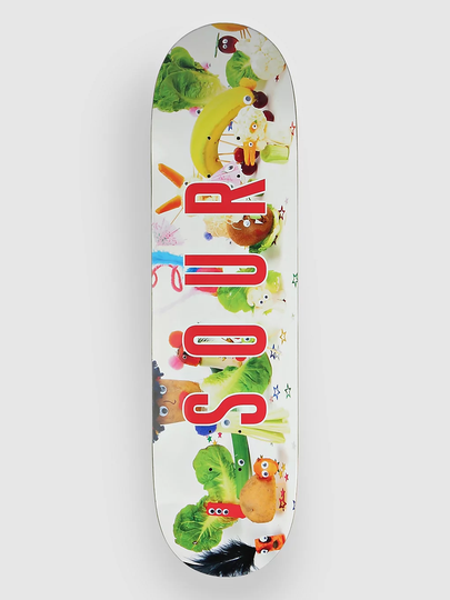 Sour Solution Sour Veggies 8.25" Skeittilaudan dekki kuviotu