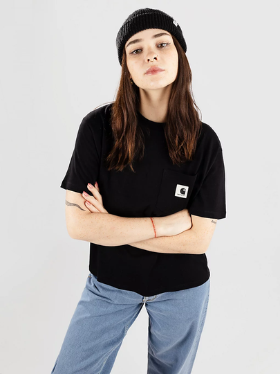 Carhartt WIP Pocket T-Paita musta
