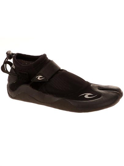 Rip Curl Reefer Boot 1.5mm Split Toe Booties musta