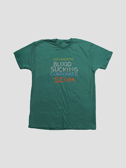 Toy Machine Bloodsucking Scum T-Shirt vihreä