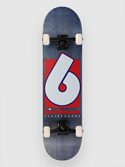 Birdhouse B Logo 7.75" Skateboard Complete sininen