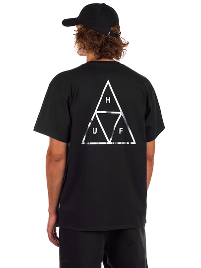 HUF Holoshine Foil TT T-Shirt musta
