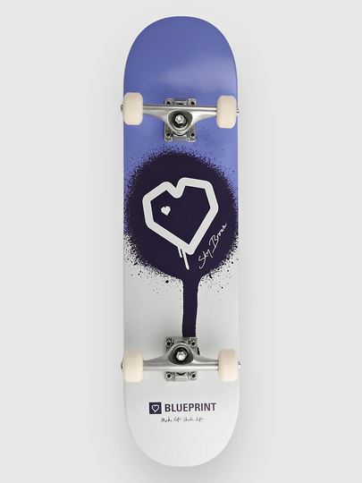 Blueprint Sky Brown x MLSL Collab Guest 7.75"Compl Skateboard Complete kuviotu