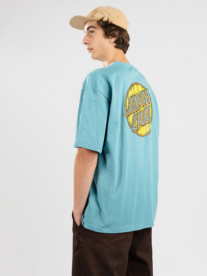 Santa Cruz Tiki Dot T-Shirt sininen