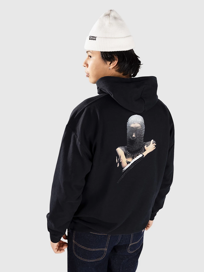Hockey Skateboards Black Crack Huppari musta
