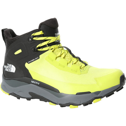The North Face M Vectiv Exploris Mid Futurelight - Sulphur Spring Green/tnf Black - Miehet - US 7,5