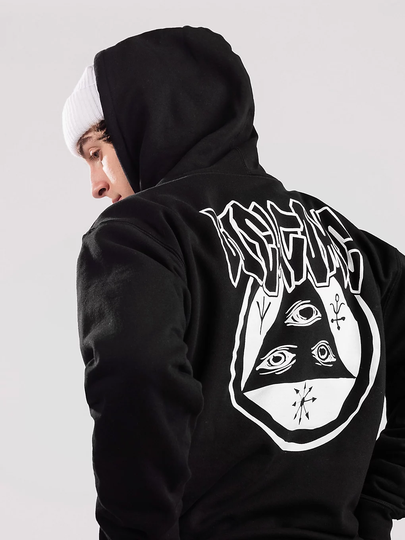 Welcome Squeeze Hoodie musta