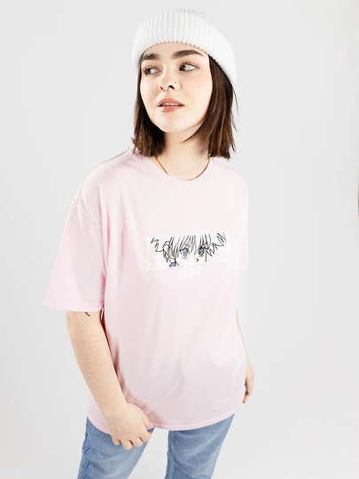 Hypland Hxh Killua Eyes T-Shirt pinkki