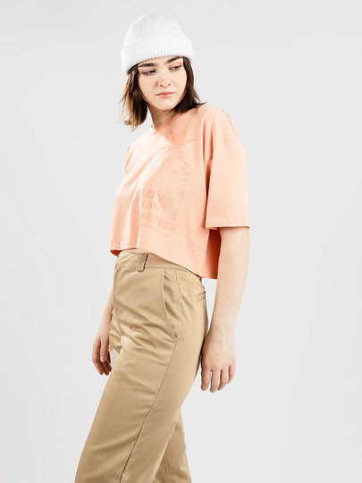 HUF Growth SS Crop T-Shirt pinkki