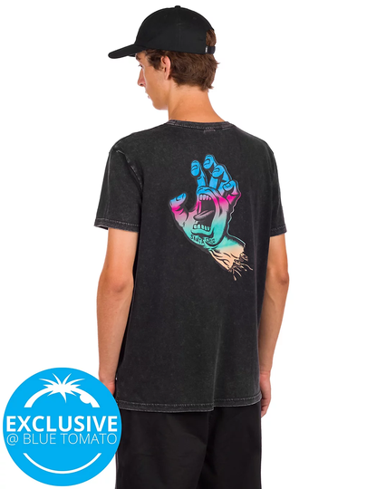 Santa Cruz BT Multi Fade Screaming Hand T-Shirt kuviotu