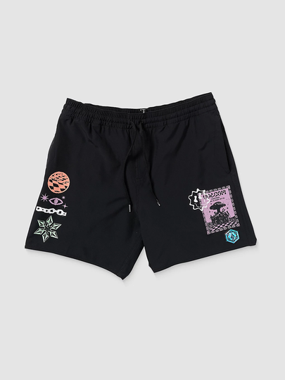 Volcom Fa F Rygalski Trunk 17 Surffishortsit musta