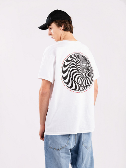 Spitfire Skewed Classic T-Shirt valkoinen