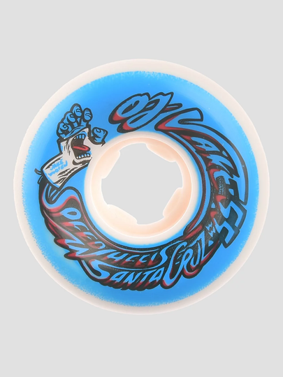 OJ Wheels Wooten Scream Cast Elite Hrdline 101A 55 Wheels valkoinen