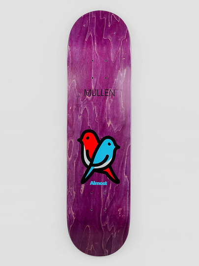 Almost Mullen Mean Pets Impact Light 8.0" Skateboard Deck violet